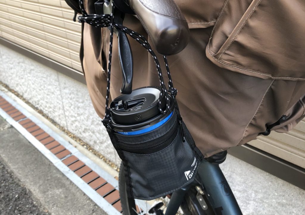 コンビニコーヒー　持ち運び　袋　自転車
